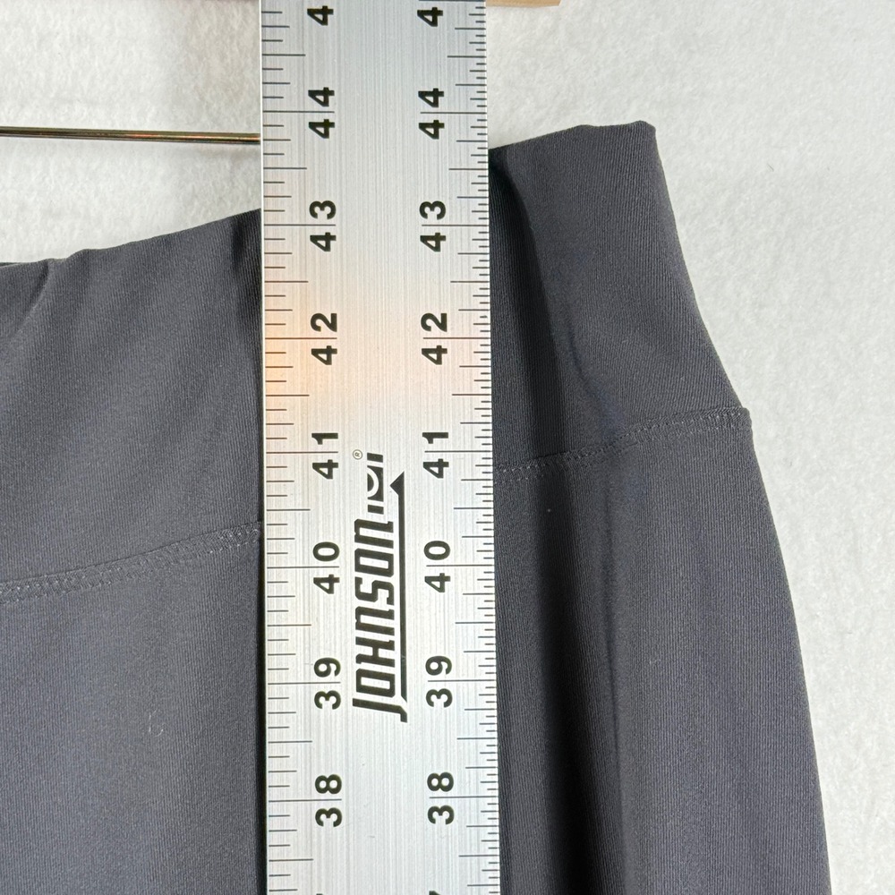 Lucy Yoga Pants Womens XL Tall Gray Flare Leg Athleisure Gorpcore Activewear - Picture 4 of 11